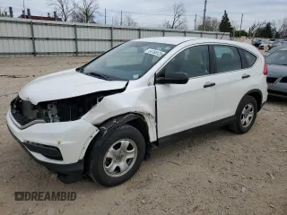 2015 Honda CR-V LX with VIN 5J6RM4H33FL036834, listed as a Copart auction lot 54768125 with 135,774 mi miles and Clean Title. Bid and sale history available at DreamBid. Image 1.