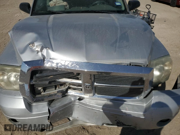 2007 Dodge Dakota SLT with VIN 1D7HE48N37S107379, listed as a Copart auction lot 78156304 with 129,092 mi miles and Salvage Title. Bid and sale history available at DreamBid. Image 13.