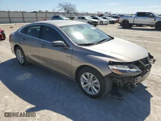 2024 Chevrolet Malibu LT with VIN 1G1ZD5ST7RF145152, listed as a Copart auction lot 47246615 with 29,402 mi miles and Salvage Title. Bid and sale history available at carsss.com. Image 4.