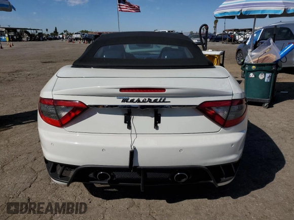 2015 Maserati GranTurismo Sport with VIN ZAM45VMA1F0140484, listed as a Copart auction lot 47405715 with 63,465 mi miles and Salvage title. Bid and sale history available at DreamBid. Image 6.