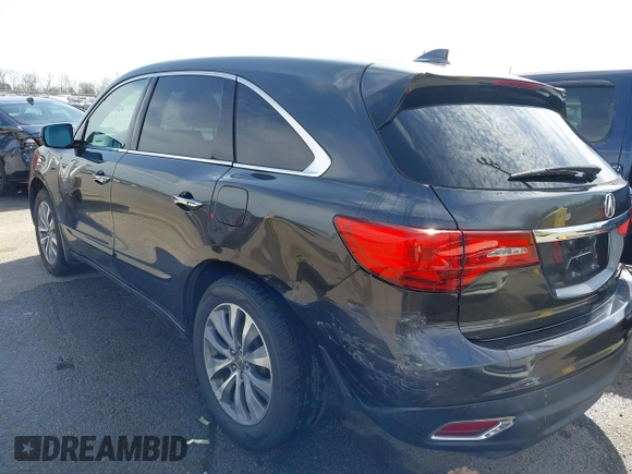2014 Acura MDX Technology z VIN 5FRYD3H47EB007857, wystawiony jako IAAI lot #41732458 z przebiegiem 173 435 mil mil oraz . Historia ofert i sprzedaży dostępna na DreamBid. Obrazek 3.