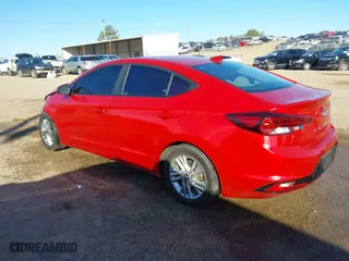 2020 Hyundai Elantra SEL with VIN 5NPD84LF5LH607035, listed as a IAAI auction lot 41394291 with 160,614 mi miles. Bid and sale history available at carsss.com. Image 3.