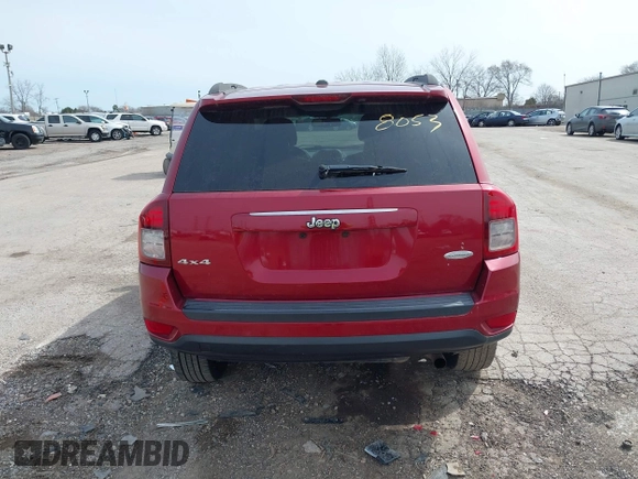 2017 Jeep Compass High Altitude with VIN 1C4NJDEB4HD191432, listed as a IAAI auction lot 41938053 with 183,621 mi miles and . Bid and sale history available at DreamBid. Image 16.