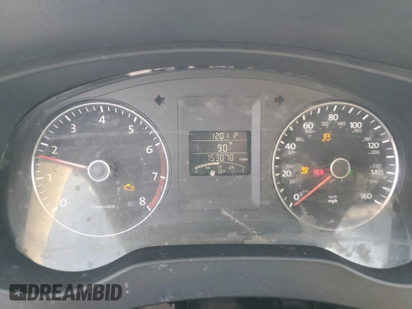 2012 Volkswagen Jetta SE with VIN 3VWDP7AJ2CM300375, listed as a Copart auction lot 66965515 with 153,878 mi miles and Clean title. Bid and sale history available at DreamBid. Image 9.