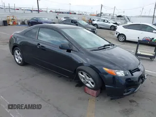 2008 Honda Civic Cpe EX with VIN 2HGFG12858H556294, listed as a IAAI auction lot 42121231 with 121,496 mi miles. Bid and sale history available at carsss.com. Image 1.