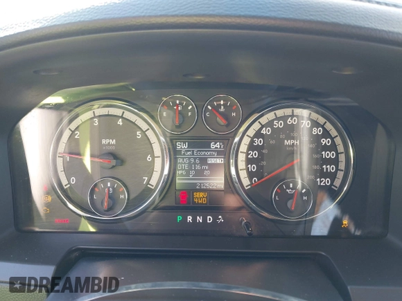 2012 Ram 1500 Sport with VIN 1C6RD7MT9CS161603, listed as a IAAI auction lot 41202927 with 212,522 mi miles and . Bid and sale history available at DreamBid. Image 7.