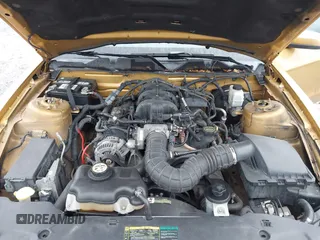2010 Ford Mustang V6 with VIN 1ZVBP8AN6A5105768, listed as a IAAI auction lot 41964355 with 180,654 mi miles. Bid and sale history available at carsss.com. Image 10.