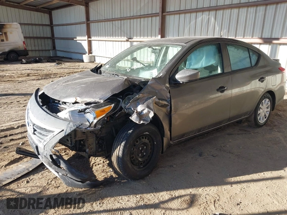 2016 Nissan Versa S with VIN 3N1CN7AP9GL818281, listed as a IAAI auction lot 41652921 with 158,676 mi miles and . Bid and sale history available at DreamBid. Image 2.