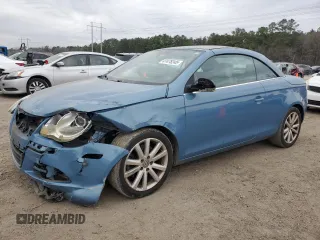 2007 Volkswagen Eos 2.0T with VIN WVWBA71F67V048150, listed as a Copart auction lot 47478245 with 123,640 mi miles and Salvage Title. Bid and sale history available at DreamBid. Image 1.