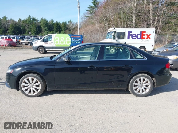 2012 Audi A4 2.0T Premium with VIN WAUBFAFL8CA116119, listed as a IAAI auction lot 42129077 with 167,839 mi miles. Bid and sale history available at carsss.com. Image 12.