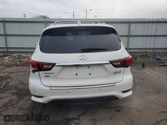 2019 Infiniti QX60 Pure с VIN 5N1DL0MM0KC534859, выставлен на аукционе Copart как лот 43774895 с пробегом 83 039 миль миль и Списание • Salvage title. История ставок и продаж доступна на DreamBid. Изображение 6.