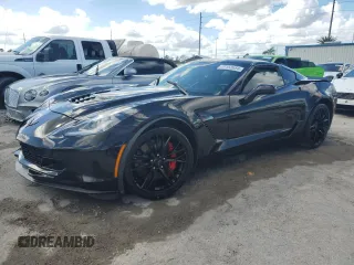 2016 Chevrolet Corvette Z06 1LZ with VIN 1G1YP2D69G5613510, listed as a Copart auction lot 77152654 with 0 mi miles and Non Repairable. Bid and sale history available at carsss.com. Image 1.