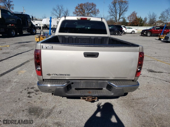 2008 Chevrolet Colorado Work Truck with VIN 1GCCS149588190638, listed as a Copart auction lot 80305164 with 176,029 mi miles and Salvage Title. Bid and sale history available at carsss.com. Image 6.