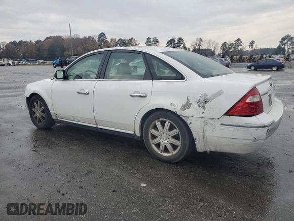 2007 Ford Five Hundred Limited with VIN 1FAFP25137G108056, listed as a Copart auction lot 82282514 with 0 mi miles and Salvage Title. Bid and sale history available at carsss.com. Image 2.
