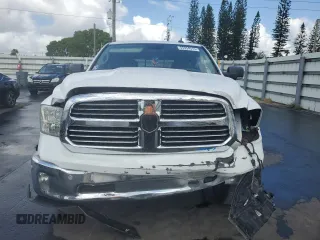 2018 Ram 1500 Big Horn with VIN 3C6RR6LT4JG171327, listed as a Copart auction lot 55954515 with 76,132 mi miles and Salvage title. Bid and sale history available at DreamBid. Image 5.