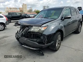 2011 Acura MDX with VIN 2HNYD2H20BH500130, listed as a Copart auction lot 59684785 with 212,375 mi miles and Salvage title. Bid and sale history available at DreamBid. Image 14.