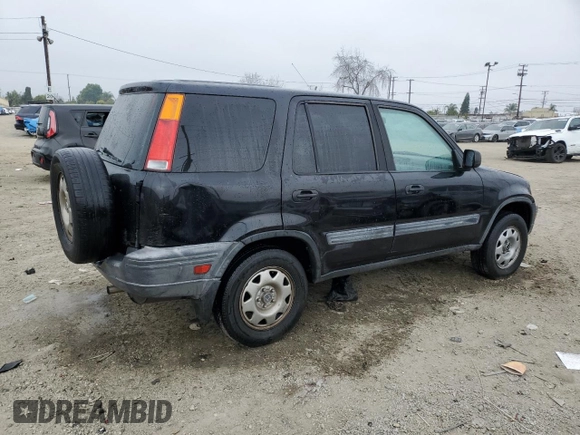 2001 Honda CR-V LX with VIN JHLRD18431C031805, listed as a Copart auction lot 50601145 with 186,638 mi miles and Clean Title. Bid and sale history available at carsss.com. Image 3.
