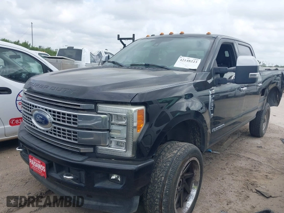 2017 Ford F-250 Lariat with VIN 1FT7W2BT0HEC51082, listed as a IAAI auction lot 42148223 with 164,951 mi miles and . Bid and sale history available at DreamBid. Image 2.