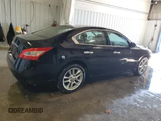 2009 Nissan Maxima SV with VIN 1N4AA51E19C836667, listed as a Copart auction lot 47928705 with 131,022 mi miles and Salvage Title. Bid and sale history available at DreamBid. Image 3.