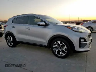 2022 Kia Sportage EX with VIN KNDPN3AC8N7955332, listed as a Copart auction lot 47824755 with 25,544 mi miles and Salvage title. Bid and sale history available at DreamBid. Image 4.