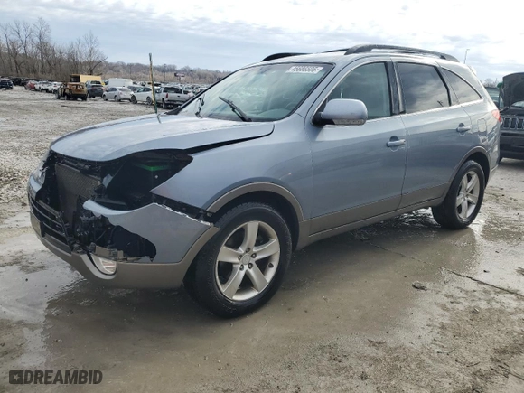 2008 Hyundai Veracruz GLS with VIN KM8NU73C08U045545, listed as a Copart auction lot 45666505 with 208,120 mi miles and Salvage Title. Bid and sale history available at carsss.com. Image 1.