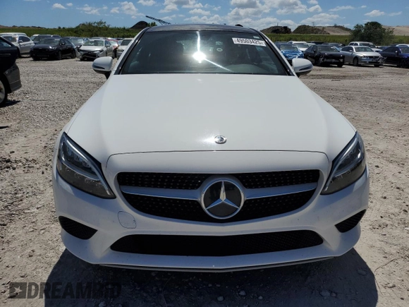 2019 Mercedes-Benz C 300 with VIN WDDWJ8DB0KF849018, listed as a Copart auction lot 49503425 with 67,672 mi miles and Salvage title. Bid and sale history available at DreamBid. Image 5.