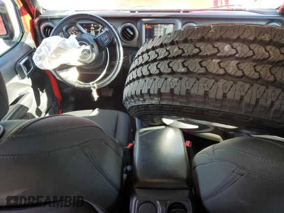 2021 Jeep Wrangler Unlimited Sport S z VIN 1C4HJXDN4MW625647, wystawiony jako Copart lot #44941615 z przebiegiem 86 115 mil mil oraz Szkoda całkowita • Salvage title. Historia ofert i sprzedaży dostępna na DreamBid. Obrazek 8.