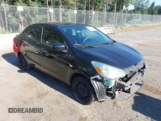 2017 Mitsubishi Mirage ES with VIN ML32F3FJ3HHF14338, listed as a IAAI auction lot 42592543 with 51,075 mi miles and . Bid and sale history available at DreamBid. Image 1.