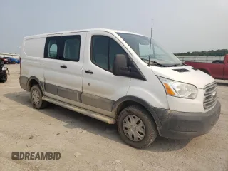 2015 Ford Transit Cargo with VIN 1FTNR1ZM6FKB03203, listed as a Copart auction lot 52717225 with 230,136 mi miles and Salvage title. Bid and sale history available at DreamBid. Image 4.