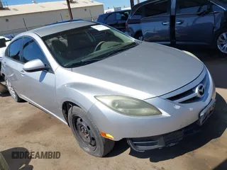 2012 Mazda 6 i Sport with VIN 1YVHZ8BH5C5M05119, listed as a IAAI auction lot 42555305 with 207,240 mi miles and . Bid and sale history available at DreamBid. Image 1.