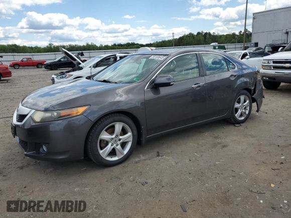 2009 Acura TSX with VIN JH4CU26629C024576, listed as a Copart auction lot 58189645 with 177,597 mi miles and Salvage title. Bid and sale history available at DreamBid. Image 1.