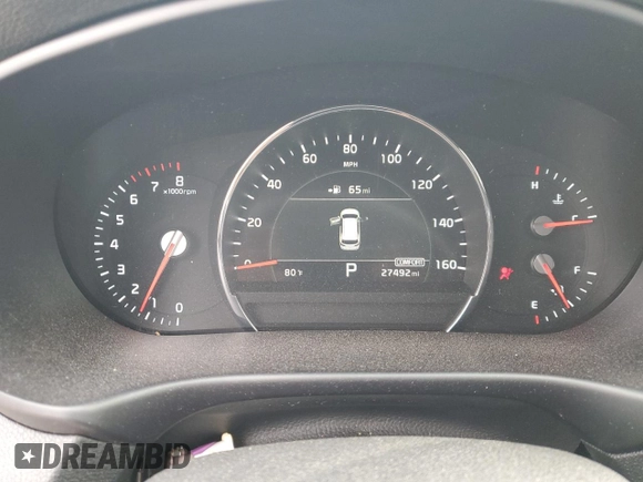 2020 Kia Sorento EX with VIN 5XYPH4A50LG689304, listed as a Copart auction lot 51382515 with 27,492 mi miles and Salvage title. Bid and sale history available at DreamBid. Image 9.
