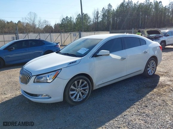 2014 Buick LaCrosse Leather with VIN 1G4GB5G31EF101571, listed as a IAAI auction lot 41777238 with 243,004 mi miles. Bid and sale history available at carsss.com. Image 18.