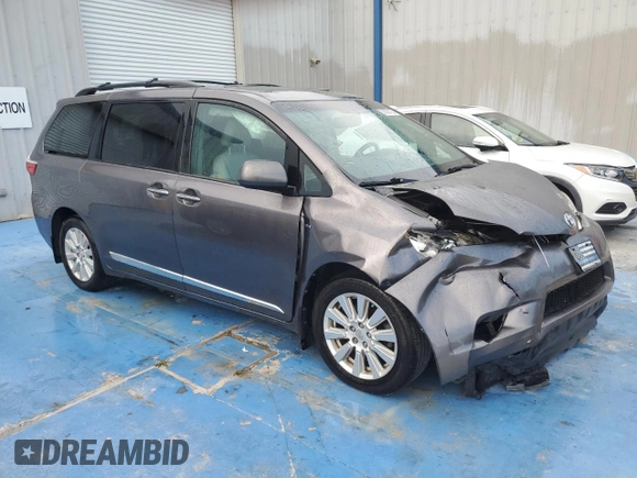 2017 Toyota Sienna XLE z VIN 5TDDZ3DC0HS188413, wystawiony jako Copart lot #53560135 z przebiegiem 187 950 mil mil oraz Szkoda całkowita • Salvage title. Historia ofert i sprzedaży dostępna na DreamBid. Obrazek 4.