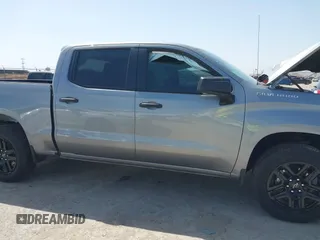 2024 Chevrolet Silverado 1500 Custom with VIN 3GCPABEK4RG279124, listed as a IAAI auction lot 41829561 with 6,743 mi miles and . Bid and sale history available at DreamBid. Image 13.