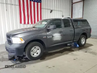 2018 Ram 1500 Tradesman with VIN 1C6RR7FT0JS320634, listed as a Copart auction lot 54307355 with 156,374 mi miles and Clean title. Bid and sale history available at DreamBid. Image 1.