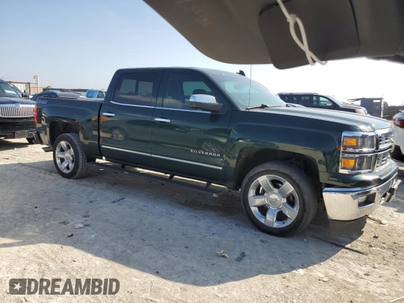 2015 Chevrolet Silverado 1500 LTZ with VIN 3GCUKSEC1FG121702, listed as a Copart auction lot 44422775 with 211,393 mi miles and Clean Title. Bid and sale history available at DreamBid. Image 4.