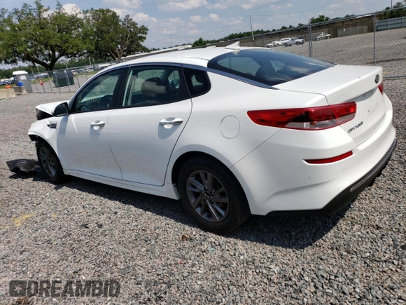 2020 Kia Optima LX with VIN 5XXGT4L32LG434054, listed as a Copart auction lot 48946115 with 68,433 mi miles and Non Repairable. Bid and sale history available at carsss.com. Image 2.