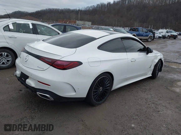 2024 Mercedes-Benz CLE 300 z VIN W1KMJ4HB7RF023870, wystawiony jako IAAI lot #41165727 z przebiegiem 4 831 mil mil oraz . Historia ofert i sprzedaży dostępna na DreamBid. Obrazek 4.