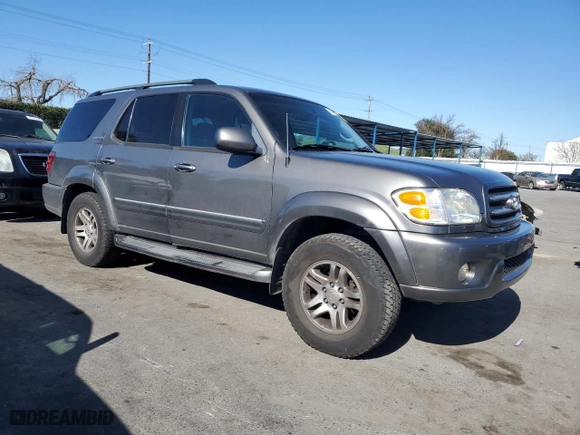 2004 Toyota Sequoia Limited with VIN 5TDZT38A24S222023, listed as a Copart auction lot 46853565 with 309,447 mi miles and Salvage Title. Bid and sale history available at carsss.com. Image 4.