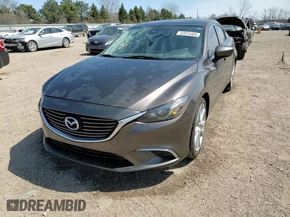 2017 Mazda Mazda6 Touring with VIN JM1GL1V53H1106304, listed as a Copart auction lot 52975405 with 96,914 mi miles and Salvage Title. Bid and sale history available at carsss.com. Image 13.
