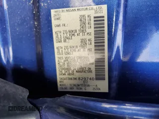 2021 Nissan Rogue SV z VIN 5N1AT3BB3MC829740, wystawiony jako Copart lot #51128825 z przebiegiem 28 277 mil mil oraz Szkoda całkowita • Salvage title. Historia ofert i sprzedaży dostępna na DreamBid. Obrazek 15.