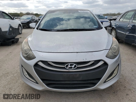 2013 Hyundai Elantra GT with VIN KMHD35LEXDU120945, listed as a Copart auction lot 76704754 with 107,043 mi miles and Salvage Title. Bid and sale history available at carsss.com. Image 5.