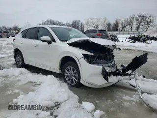2024 Mazda CX-5 S Preferred with VIN JM3KFBCMXR0399019, listed as a Copart auction lot 46086955 with 8,673 mi miles and Salvage Title. Bid and sale history available at carsss.com. Image 4.