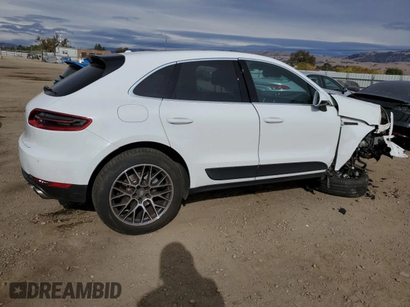 2016 Porsche Macan S with VIN WP1AB2A56GLB41649, listed as a Copart auction lot 81804904 with 76,135 mi miles and Salvage title. Bid and sale history available at DreamBid. Image 3.