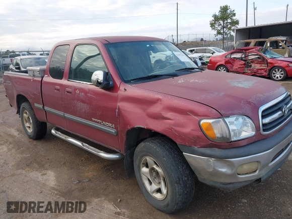 2001 Toyota Tundra SR5 with VIN 5TBRT34131S143664, listed as a IAAI auction lot 41495588 with 434,770 mi miles and . Bid and sale history available at DreamBid. Image 6.
