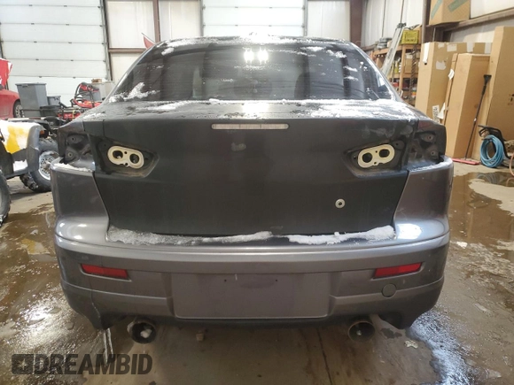 2009 Mitsubishi Lancer with VIN JA3AV66V39U609714, listed as a Copart auction lot 44580795 with Not Provided miles and Salvage Title. Bid and sale history available at DreamBid. Image 6.
