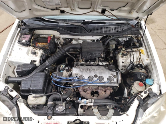 1996 Honda Civic LX "O" w/Air with VIN 1HGEJ6673TL025943, listed as a Copart auction lot 77233434 with 260,605 mi miles and Clean Title. Bid and sale history available at carsss.com. Image 11.