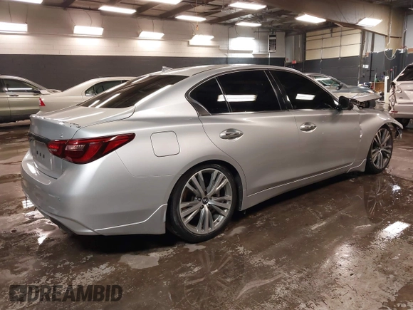2019 Infiniti Q50 Luxe с VIN JN1EV7AR9KM557632, выставлен на аукционе IAAI как лот 41586335 с пробегом 55 886 миль миль и . История ставок и продаж доступна на DreamBid. Изображение 4.