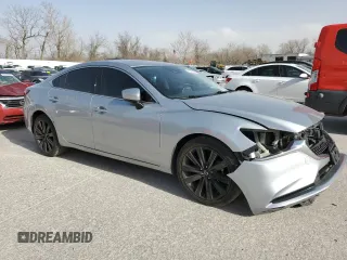 2018 Mazda 6 Touring with VIN JM1GL1VM5J1314407, listed as a Copart auction lot 49785025 with 114,662 mi miles and Salvage Title. Bid and sale history available at DreamBid. Image 4.